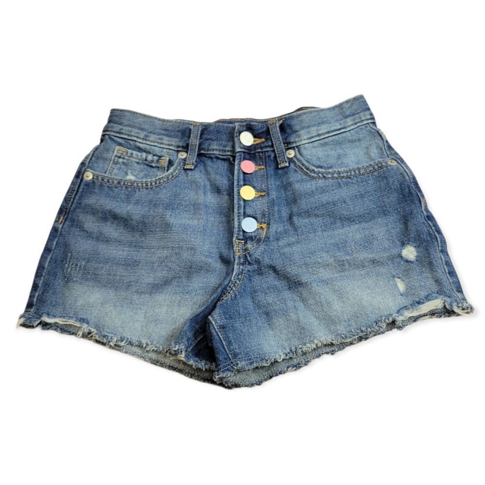 Old Navy button fly denim shorts 12
